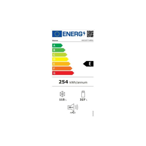HOCG5T718EN1 E Enerji Sınıfı 442 Lt Wi-Fi Bağlantılı No Frost Buzdolabı