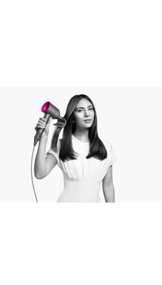 DYSON Supersonic Saç Kurutma Makinesi HD07 Fuşya Metalik Gri