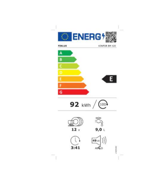 FINLUX KONFOR BM 430 BULAŞIK MAKİNASI
